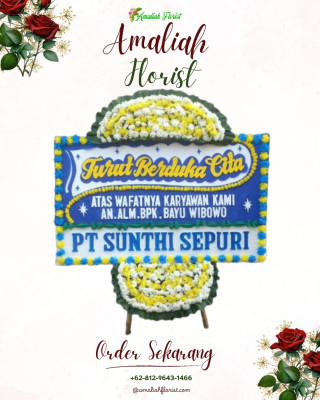 Papan Bunga Duka di Kaligangsa