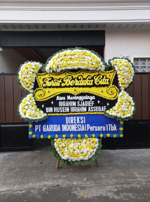 Papan Bunga Duka di Kaligangsa
