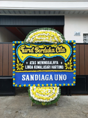 Papan Bunga Duka di Kaligangsa